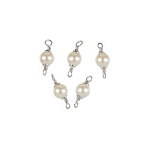 " Zlatka" Коннектор FMK- T05 6 х 15 мм 5 шт 01 под серебро