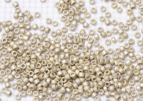 Бисер Япония круглый 11/0 10 г PF0558F алюминий, гальванизированный